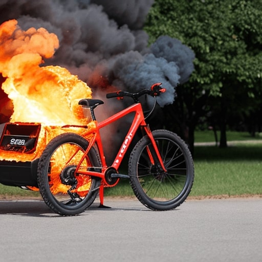 ChatGPT responde: Cuidados para bateria de bike elétrica não explodir