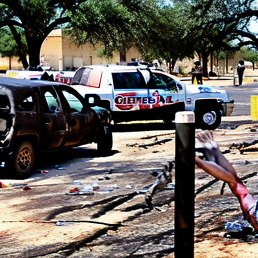 Vídeos brutos de incidentes violentos no Texas reacendem o debate sobre imagens gráficas